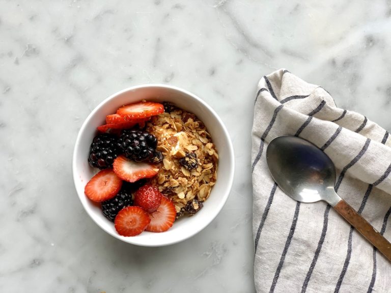 Homemade Granola is healthy and delicious!